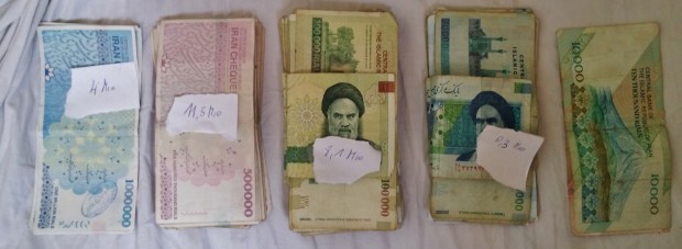 es gibt zwar rial, aber egentlich nur toman. die währung zu verstehen st eine kunst.